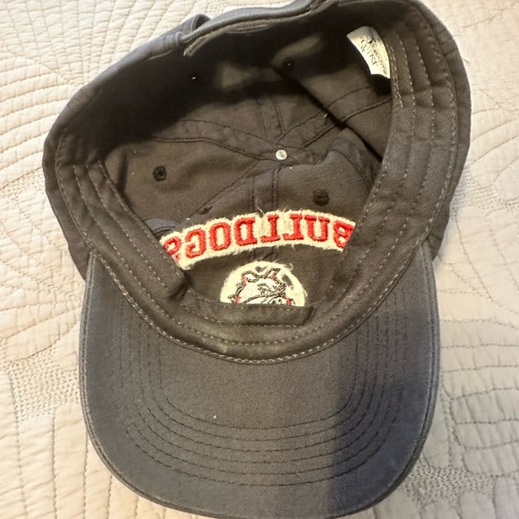 Bulldogs Gray Baseball Cap Hat One Size Fits All College Sports - Picture 5 of 5